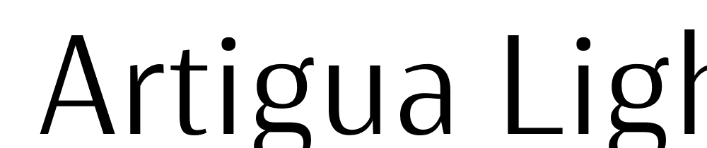  DEMO Artigua Light Regular font family download free