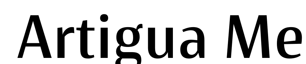  DEMO Artigua Medium Regular font family download free