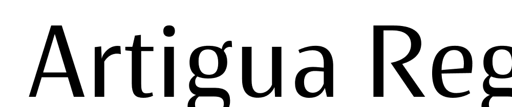  DEMO Artigua Regular font family download free