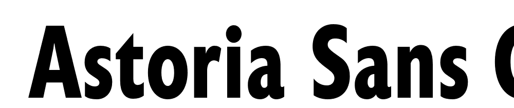  DEMO Astoria Sans Cond Bold font family download free