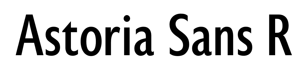  DEMO Astoria Sans Roman Cond Regular font family download free