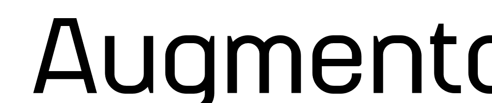  DEMO Augmento Nrm Medium Regular font family download free