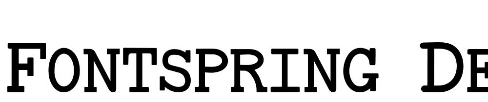  DEMO BaltimoreTypewriterSmallCaps Regular font family download free