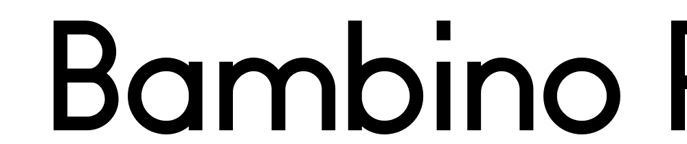  DEMO Bambino Regular font family download free