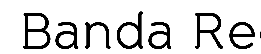  DEMO Banda Regular Regular font family download free