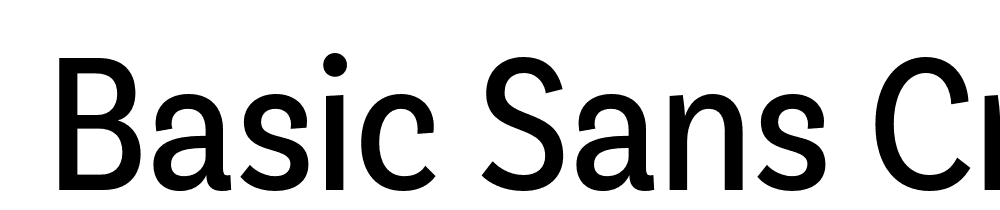  DEMO Basic Sans Cnd Regular font family download free