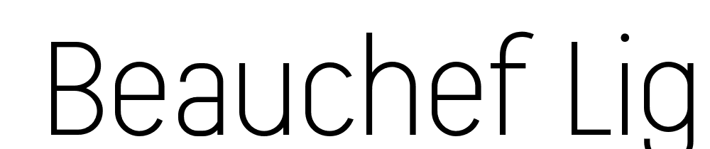  DEMO Beauchef Light Regular font family download free