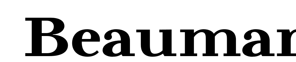  DEMO Beaumaris Regular font family download free