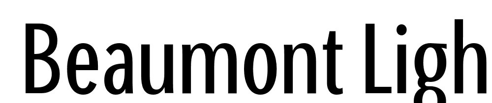  DEMO Beaumont Light Regular font family download free