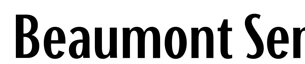  DEMO Beaumont SemiBold Regular font family download free