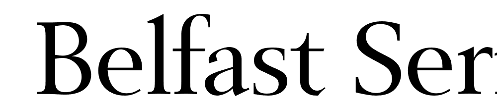  DEMO Belfast Serial Regular font family download free