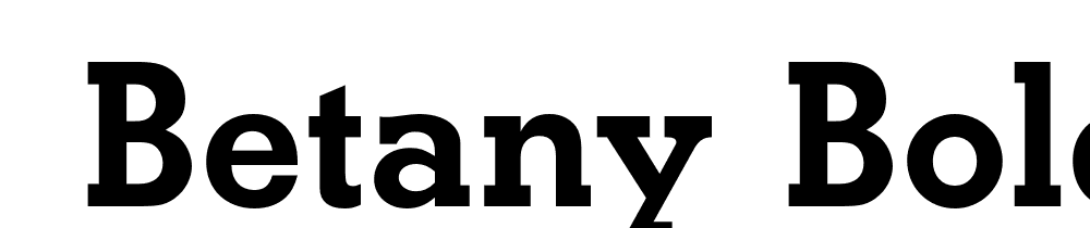  DEMO Betany Bold font family download free