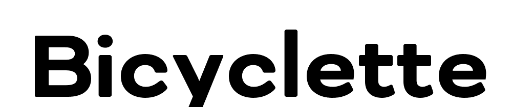  DEMO Bicyclette Bold font family download free