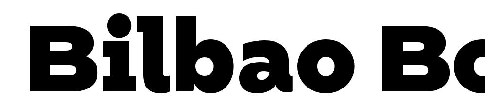  DEMO Bilbao Bold Regular font family download free