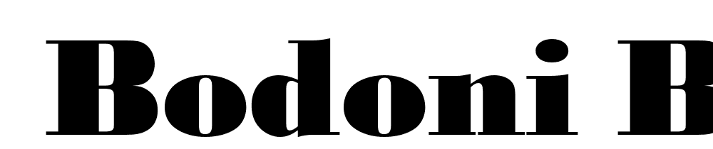  DEMO Bodoni Black FS Regular font family download free