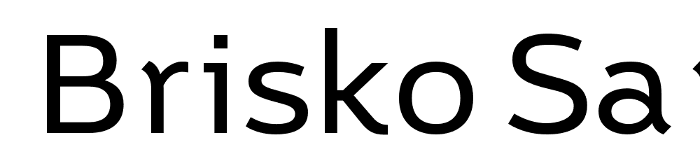  DEMO Brisko Sans Regular Regular font family download free