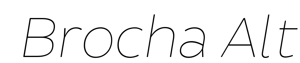  DEMO Brocha Alt Hair Regular font family download free