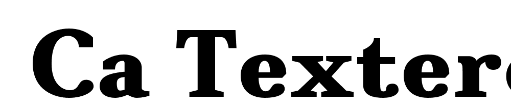  DEMO CA Texteron Rg Heavy font family download free