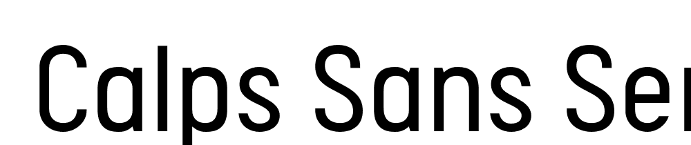  DEMO Calps Sans SemiLight Regular font family download free