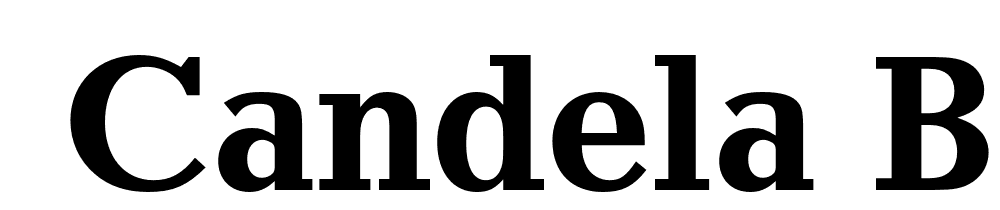  DEMO Candela Bold font family download free