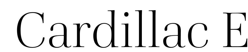  DEMO Cardillac ExtraLight Regular font family download free