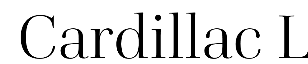  DEMO Cardillac Light Regular font family download free