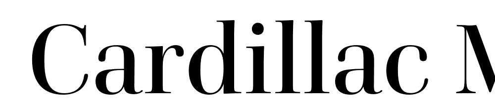  DEMO Cardillac Medium Regular font family download free