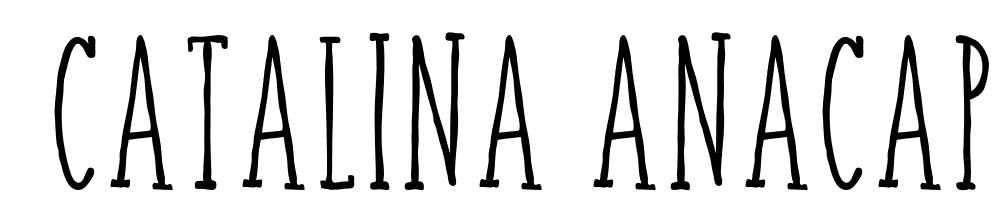  DEMO Catalina Anacapa Slab Regular font family download free