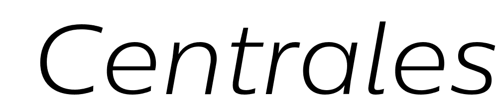  DEMO CentraleSans Light Light Italic font family download free