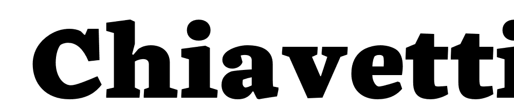  DEMO Chiavettieri Black Regular font family download free