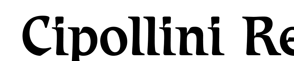  DEMO Cipollini Regular font family download free