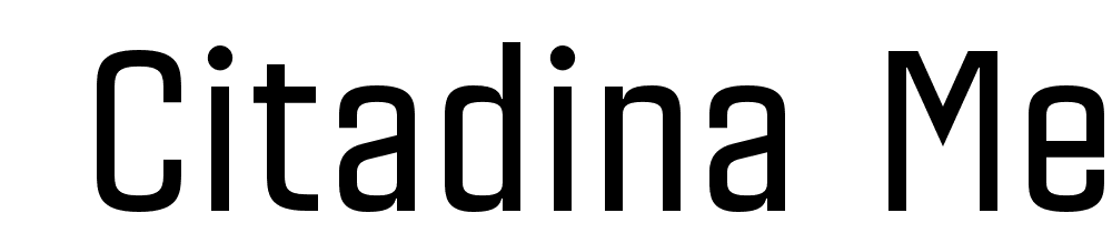  DEMO Citadina Medium Regular font family download free