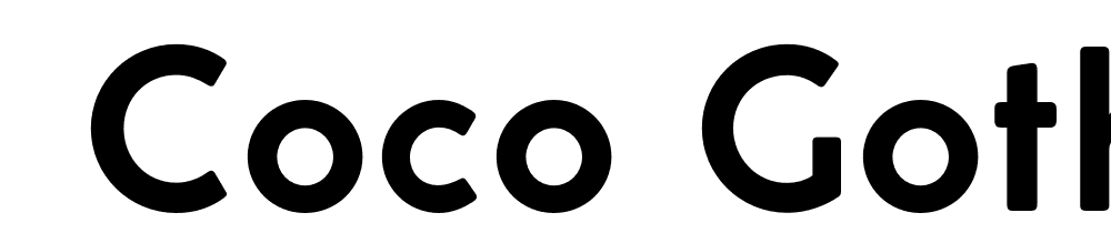  DEMO Coco Gothic Alternate Bold font family download free