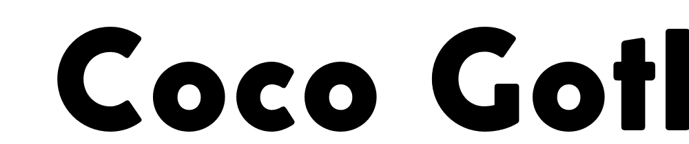  DEMO Coco Gothic Alternate Heavy font family download free