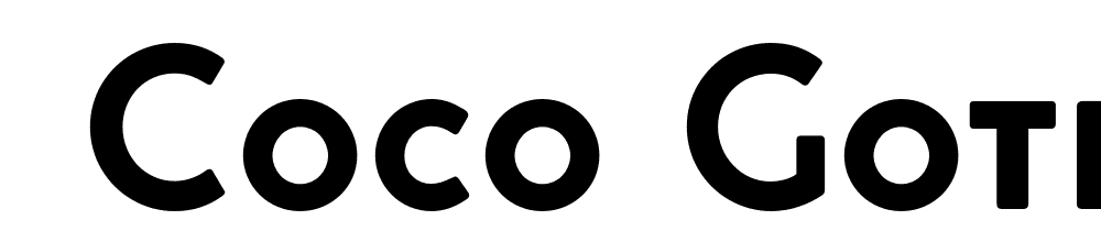  DEMO Coco Gothic Small Caps Bold font family download free