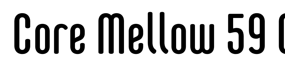  DEMO Core Mellow 59 Cp Medium Regular font family download free