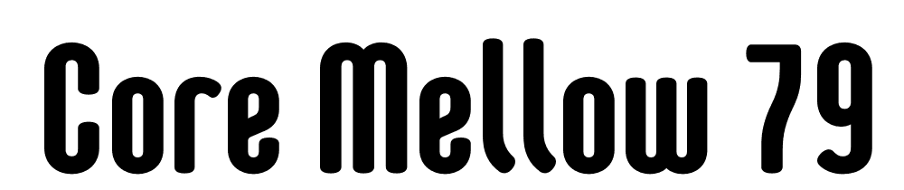  DEMO Core Mellow 79 Cp ExtraBold Regular font family download free