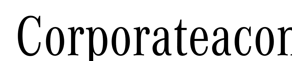  DEMO CorporateACon Regular font family download free