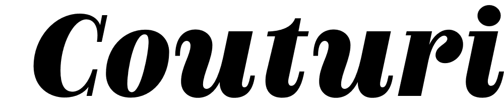  DEMO Couturier Black It Regular font family download free