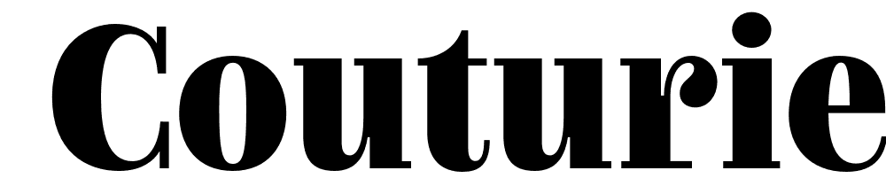  DEMO Couturier Black Regular font family download free