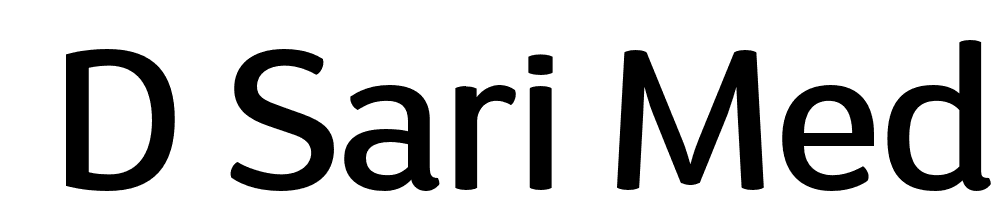  DEMO D Sari Medium Medium font family download free