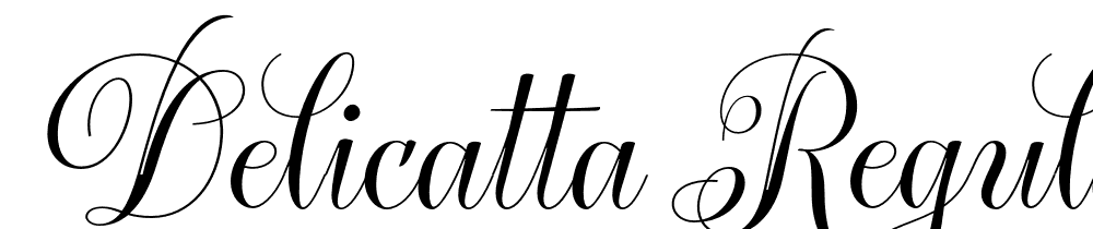  DEMO Delicatta Regular font family download free