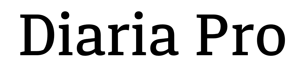  DEMO Diaria Pro Md Regular font family download free