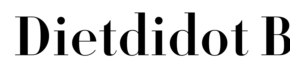  DEMO DietDidot Bold font family download free