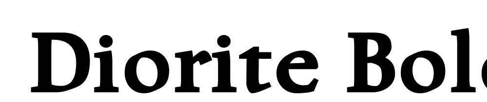  DEMO Diorite Bold font family download free