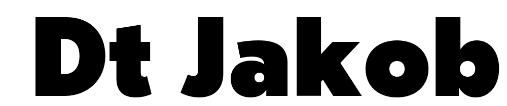  DEMO dT Jakob Black Regular font family download free