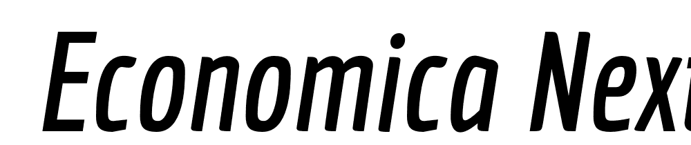  DEMO Economica Next 02 Bold Italic font family download free