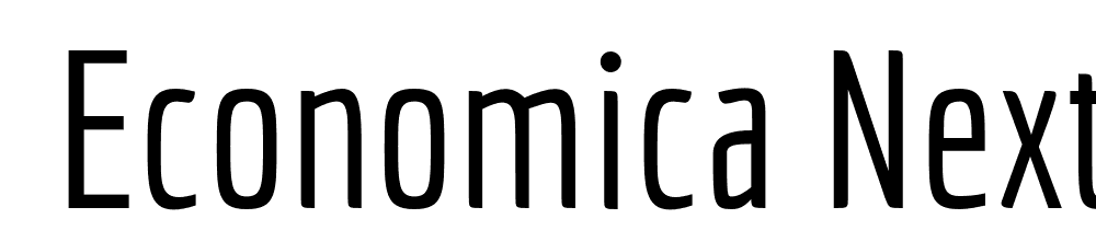  DEMO Economica Next 02 Regular font family download free