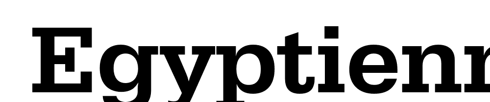  DEMO Egyptienne FS Md Regular font family download free