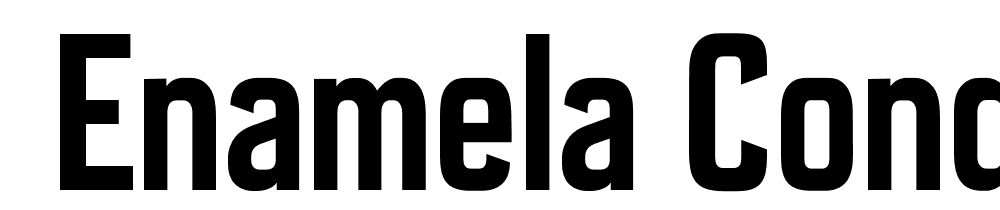  DEMO Enamela Condensed Medium Regular font family download free